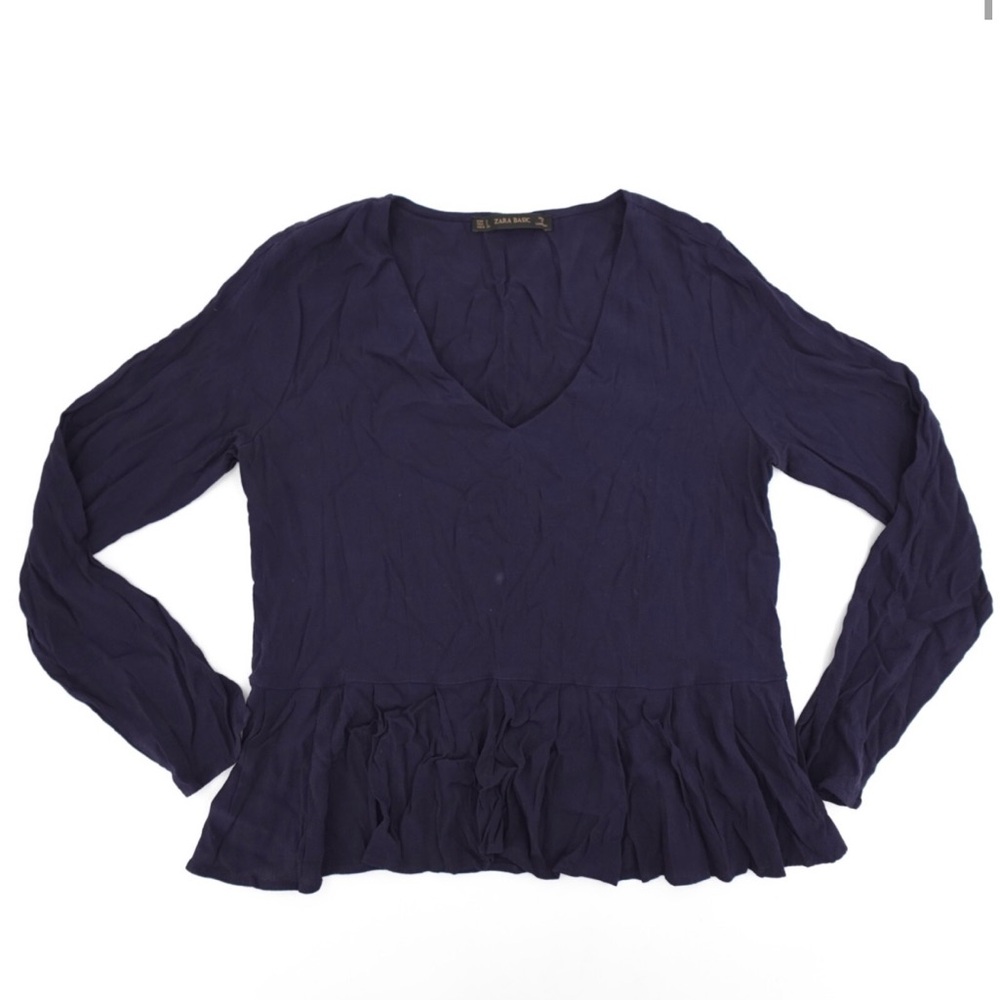 Zara Deep Blue Women's Blouse